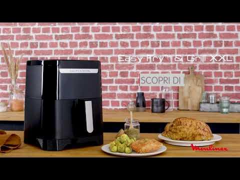 Moulinex EASY FRY & GRILL XXL - Come passare facilmente dalla capacità XXL  alla duplice cottura 