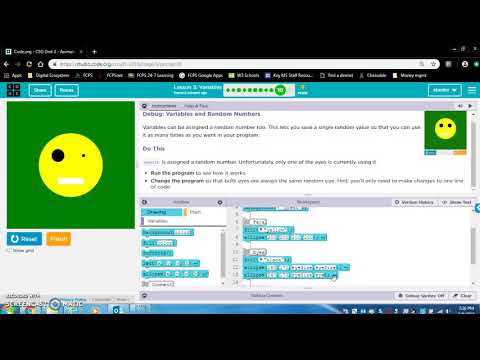 Code.org | Computer Science Discoveries | Unit 3 Lesson 5 part 2 exercises