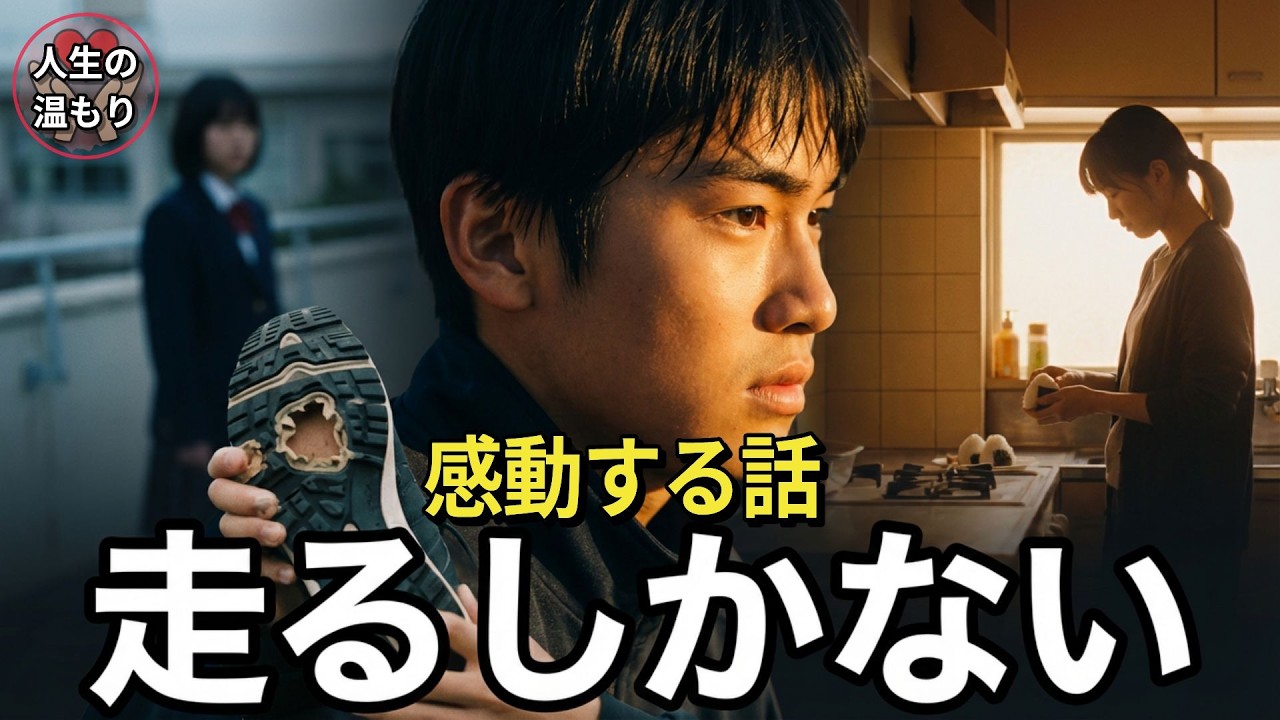 ボロボロの靴で走り続けた少年に、名前のない贈り物が届いた【感動する話】