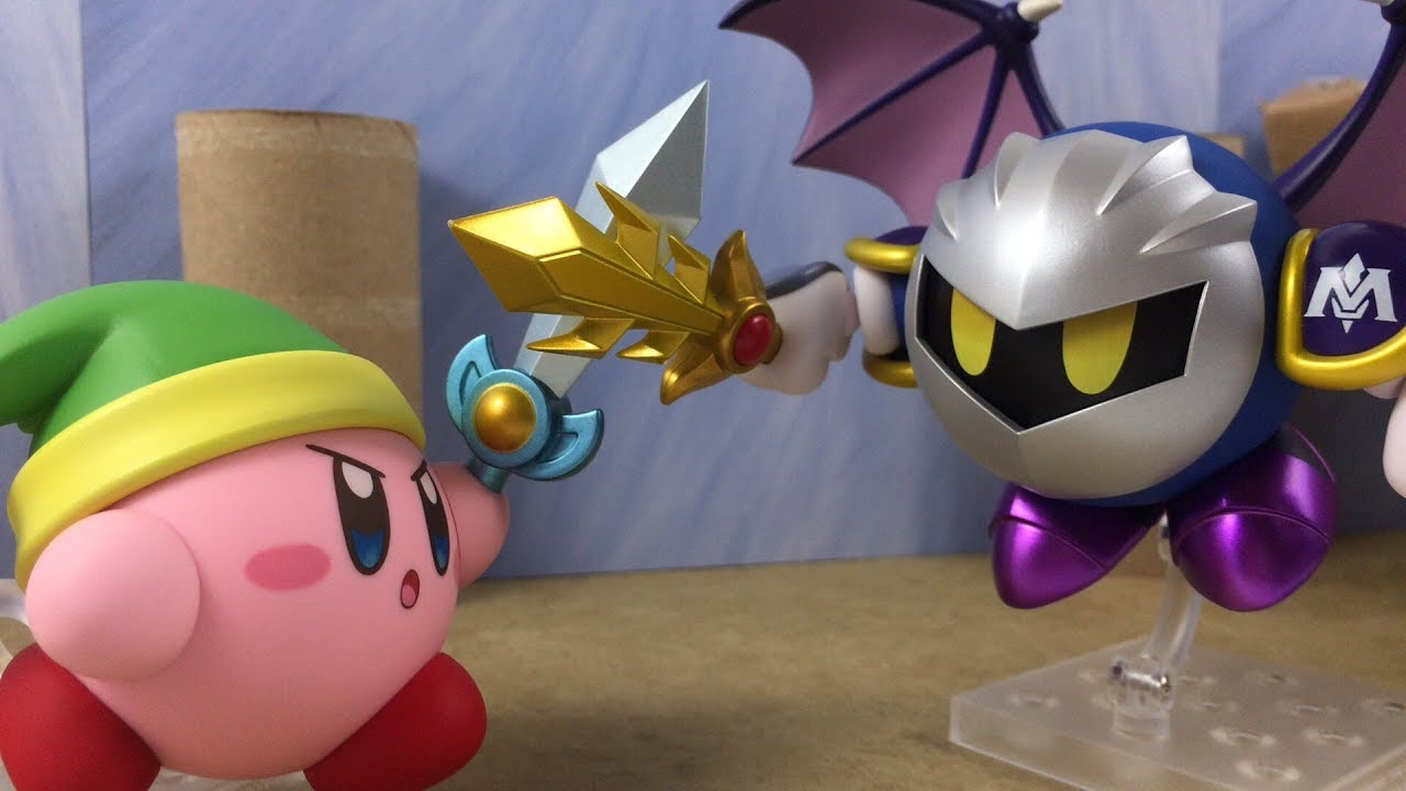 Kirby VS Meta Knight | Stop Motion Animation - YouTube