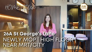 Singapore HDB Property Home Tour | St George's Towers | 3-Room | 732 Sqft [For Sale]