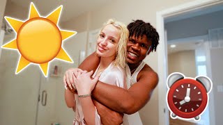 OUR MORNING ROUTINE AS A COUPLE!