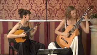 Duo Edora Performing Arrangements Of Famous Classical And Jazz Music