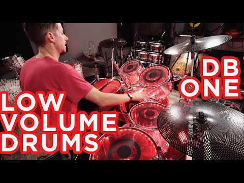 I Try the NEW dB ONE Low Volume Drum Setup from @EvansDrumheadsOfficial  (Demo & Review)