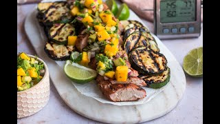 Best Grilled Pork Tenderloin & Mango Salsa Recipe!