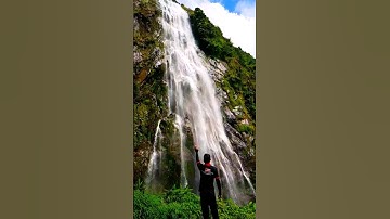Thác nước chảy ngược 😯 #shorts #laichau #waterfall