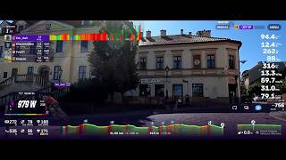 Rouvy - Training - 20260729 - 53m Rolling Race (Tar = Breakaway) & 35m Eff Dev (TarHR = 151), 40m CD