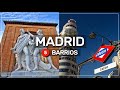 ➤ 5 mejores BARRIOS de MADRID para alojarse 🏨🛏️🛎️ #024