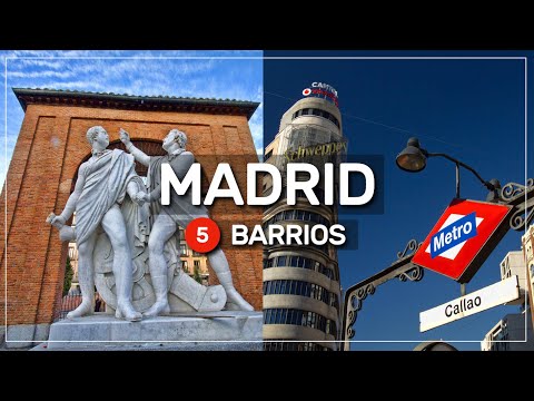 Vídeo: Coses principals a fer a Malasaña i Chueca Barrios de Madrid