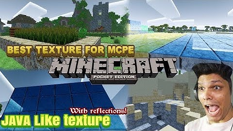Java quality textures for MCPE no lag (FuseRealism) no clickbait|| By Technical GD