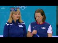 #sochi2014 "Whose was it?" Eve Muirhead (GBR) sets Olympic record 7-ender vs Erika Brown (USA)