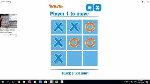 Hướng dẫn chơi game Tic Tac Toe King