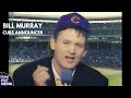 Bill Murray fills in for Harry Caray as Cubs Color Commentator with Steve Stone - April 17, 1987
