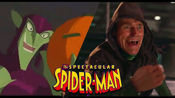 The Spectacular Spider-Man Full Intro Animated and Live Action Comparison