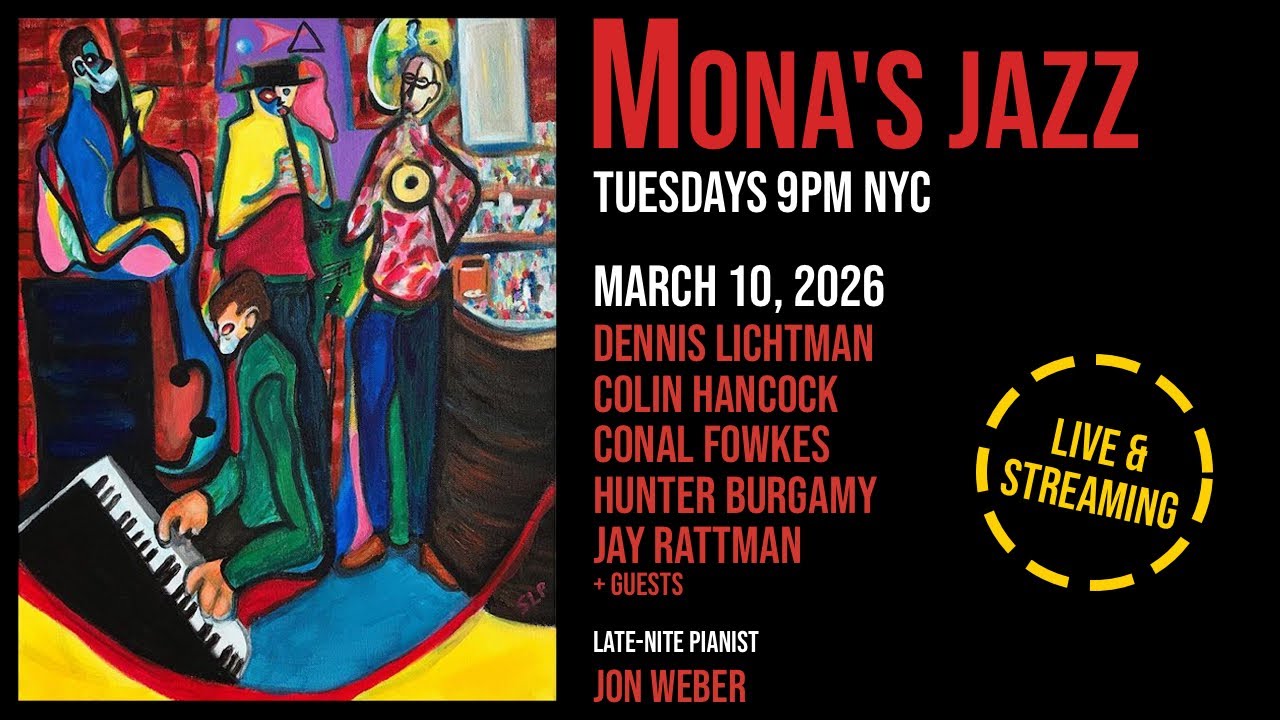 Mona's jazz livestream
