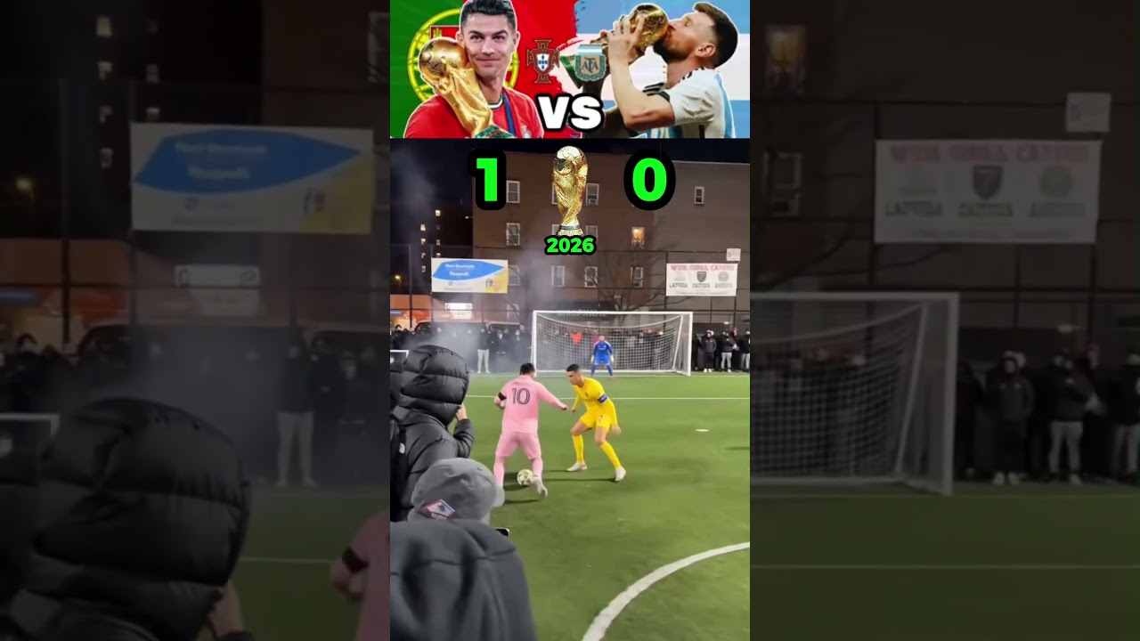 Ronaldo VS Messi World Cup 2026 !