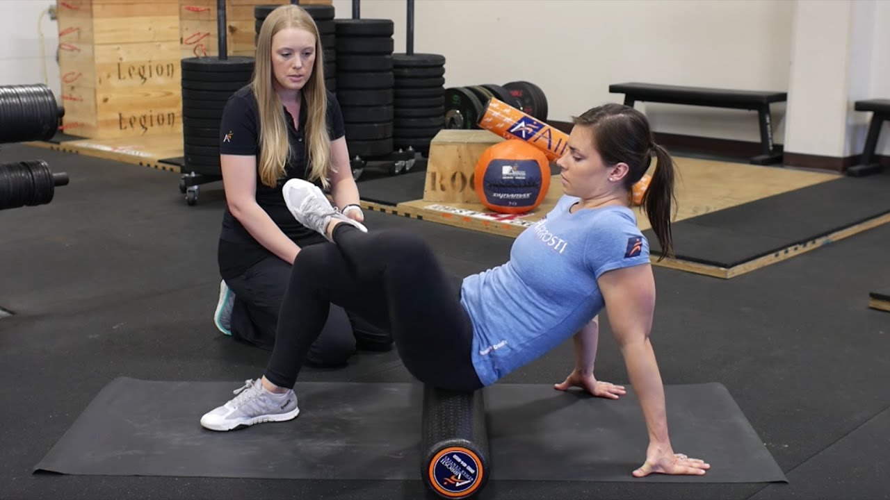 Lower Back Mobility with Pro CrossFit Athlete Julie Foucher - YouTube