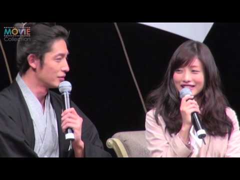 石原さとみ、玉木宏とのトーク内容はこれ以上言えない/映画『幕末高校生』完成報告会見