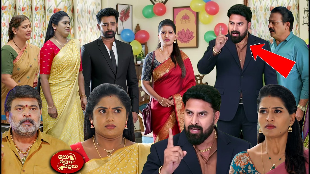 illu illalu pillalu శ్రీవల్లి ప్లాన్ ని భాగ్యం బండారం బయటపెట్టిన నర్మదా బాబాయ్ ప్రేమ ధీరజ్ రామరాజు