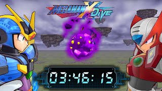 Mega Man X DiVE Offline - All Hidden Materials NG Speedrun in 3:46:15.19