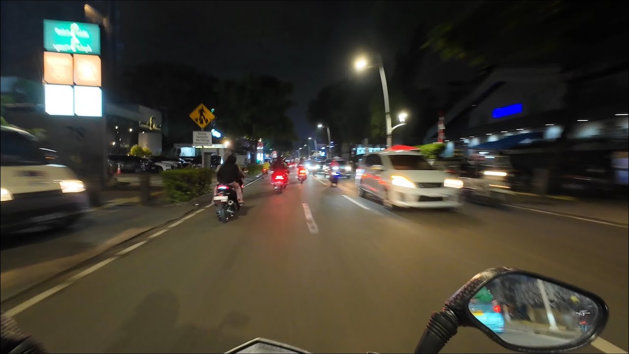 Night ride kemang jaksel dengan vario 125 old kzr 
