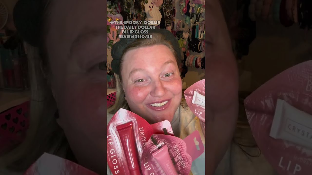 Testing out the Beauty Intuition lip gloss from Dollar Tree! 💄