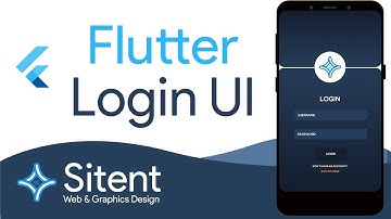 Flutter Login Screen | Speed Code | #WithMe | Flutter UI App | Sitent Web & Graphics Design