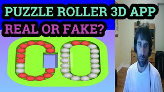 PUZZLE ROLLER 3D. NEW GAME. REAL OR FAKE? CASE STUDY! screenshot 1