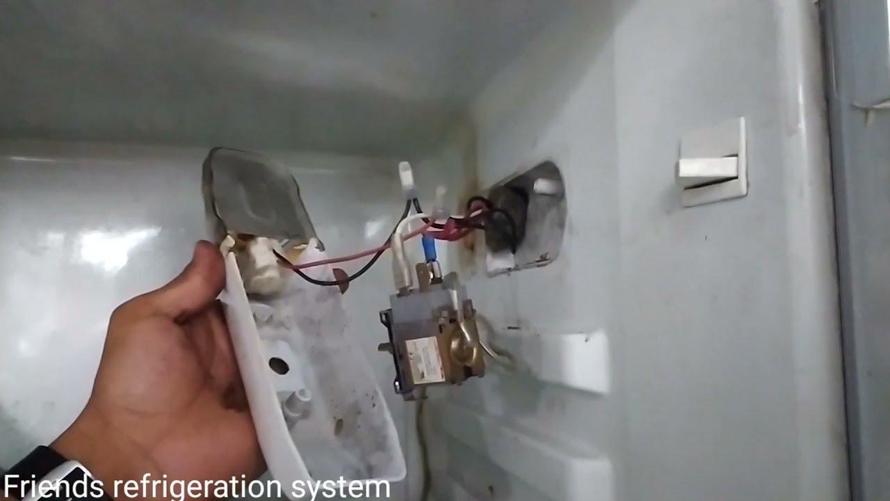 How To Fitting Fridge Thermostat | Walton Fridge Thermostat Setting ...