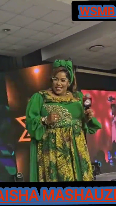 HILIZI MZIGO YA AISHA MASHAUZI  KWENYE JUKWAA LA WANAWAKE  WA SHOKO KILELE CHAO