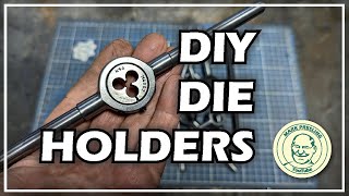 DIY Die Holders machined from steel using a ball turner
