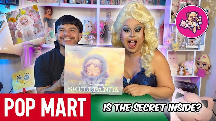Unboxing PopMarts' SKULLPANDA "L'impressionnisme" Series Plush Doll | Is the Secret Inside?
