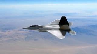 Celebrity 3D Animation of Raptor 22 jet flying With Realistic Render Profile