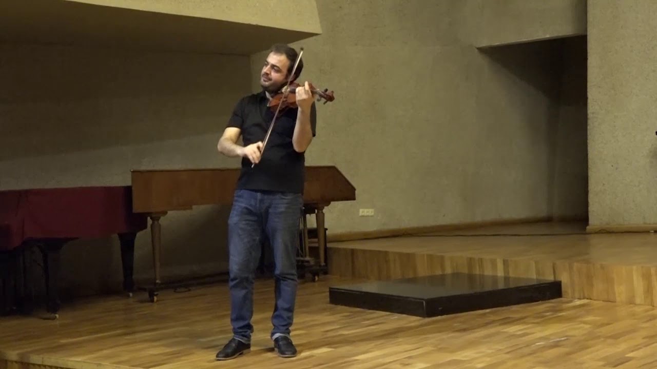 Tchaikovsky violin concerto cadenza by Vardanyan YouTube