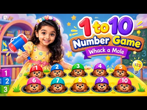 🔢Guess the Number! 🎉 Learn 1 to 10 with Tarabumpam
