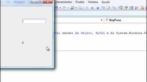 Validar entradas texto TextBox Visual Basic 2008 - 2010