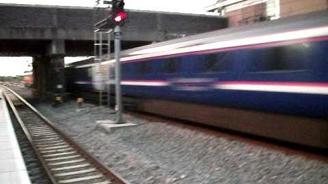 DB Schenker Class 90 Passing Tamworth With The Caledonian Sleeper For London Euston 90035.