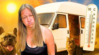 How We Survive a Heatwave in Our Campervan (No A/C)