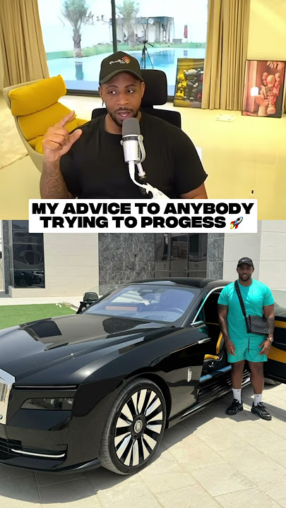 My Advice To Anybody Trying To Progress