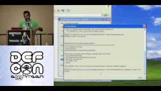 Defcon 2010 - Hacking Oracle from web apps - Sumit Siddharth - Part.mov