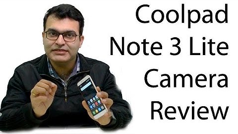 Coolpad Note 3 Lite Camera Review