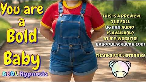 You Are a Bold Baby | ABDL Hypnosis & ASMR (PREVIEW)