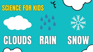 The Science of Clouds, Rain and Snow for Kids by Little Lab | Educational Videos for Toddlers