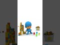 🌈 Cores | POCOYO PORTUGUÊS do BRASIL | Desenhos animados para crianças #pocoyo #shorts