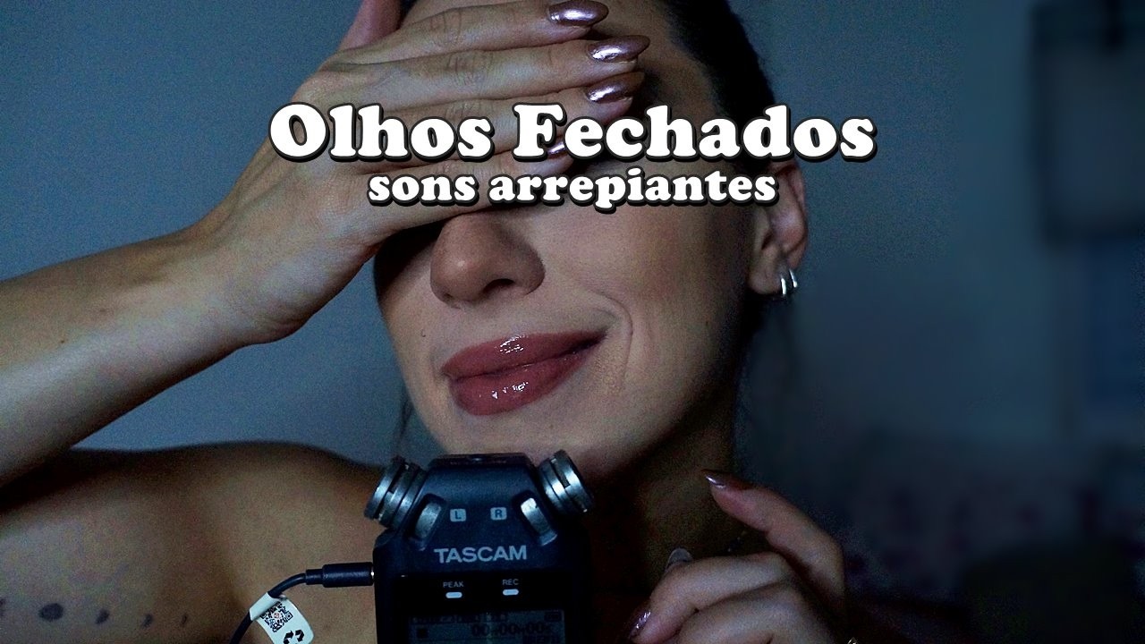 ASMR para Ouvir com os Olhos Fechados! (escurinho, sussurros lentos, sons arrepiantes)