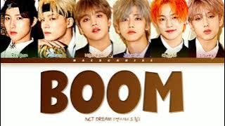 NCT DREAM (엔시티 드림) 'BOOM' (Color Coded Lyrics) (Han/Rom/Ina)