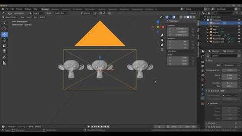 Daily Blender Tip - How To Render An Orthographic Image