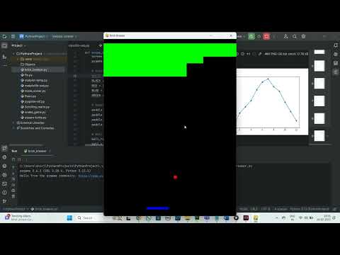 Brick Breaker -Python(AI generated)