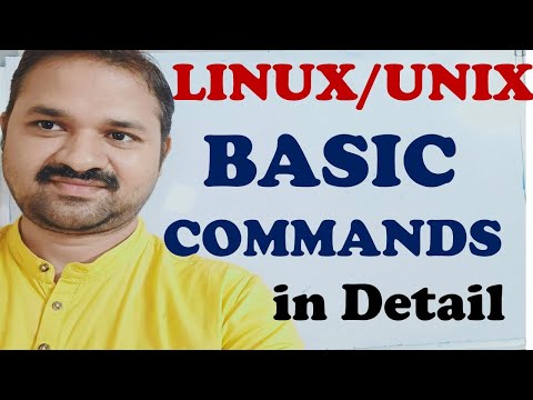 Vídeo: Sintaxe do comando Who no unix?