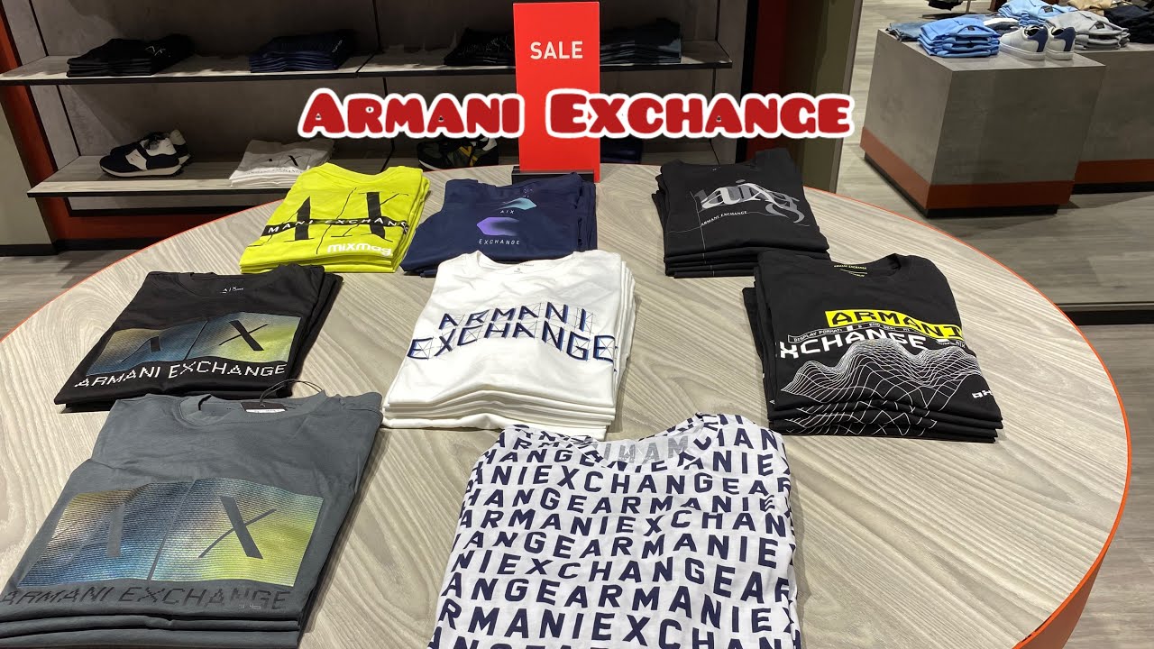 Armani Exchange SALE 50% off [4k]